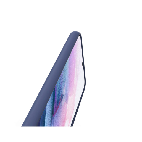 Husa Samsung Galaxy S21 Plus Lemontti Liquid Silicon Dark Blue [3]