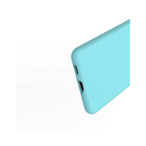 Husa Samsung Galaxy S21 Plus Lemontti Liquid Silicon Tiffany Blue [1]
