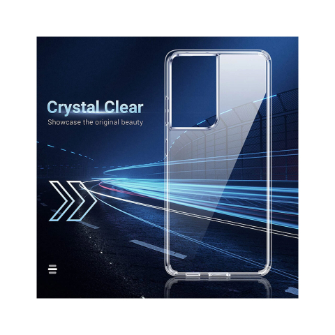 Husa Samsung Galaxy S21 Ultra Devia Silicon Naked Crystal Clear [2]