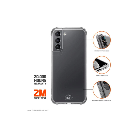 Laptop, Tablete & Telefoane - Husa Samsung Galaxy S22 Plus Eiger Ice Grip Clear