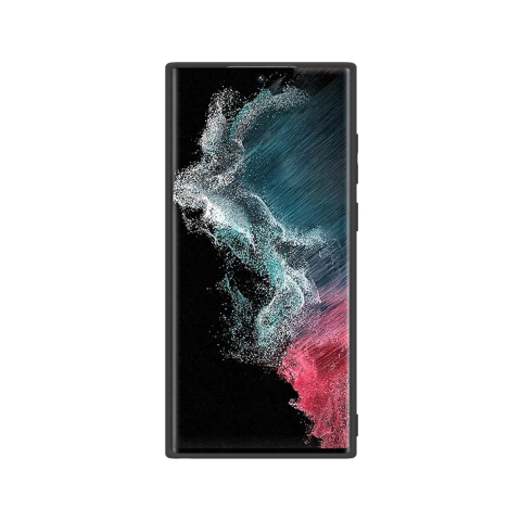 Husa Samsung Galaxy S22 Ultra Lemontti Silicon Soft Slim Black [1]