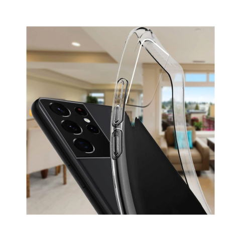 Husa Samsung Galaxy S22 Ultra Lemontti Silicon Transparent [3]