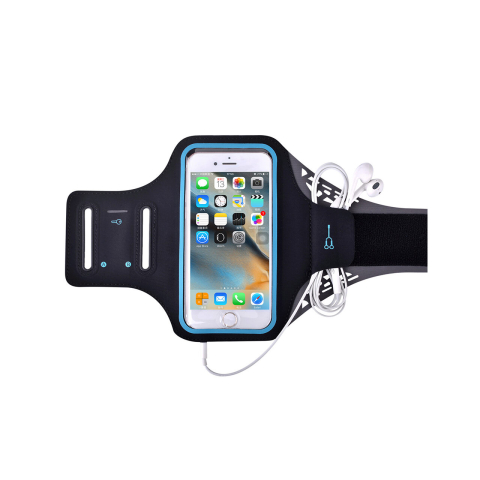 Laptop, Tablete & Telefoane - Husa Universal Devia Armband Easy Go Black (pentru smartphone de pana in 4.7 inch)