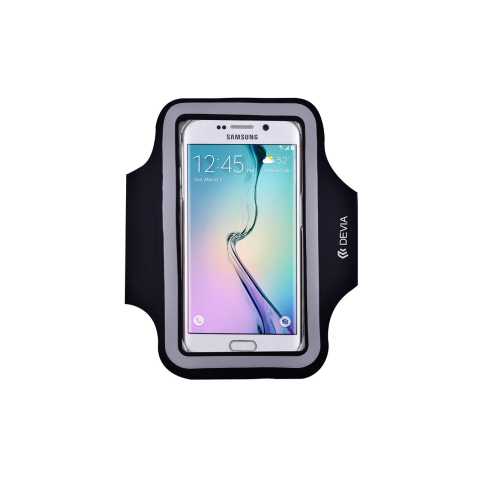 Husa Universala Devia Armband Slim-Fit Black (pentru smartphone de pana in 5") [1]