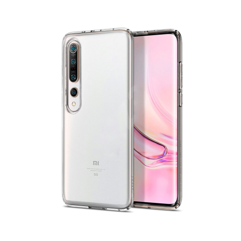 Husa Xiaomi Mi 10 Pro 5G Lemontti Silicon Transparent [2]