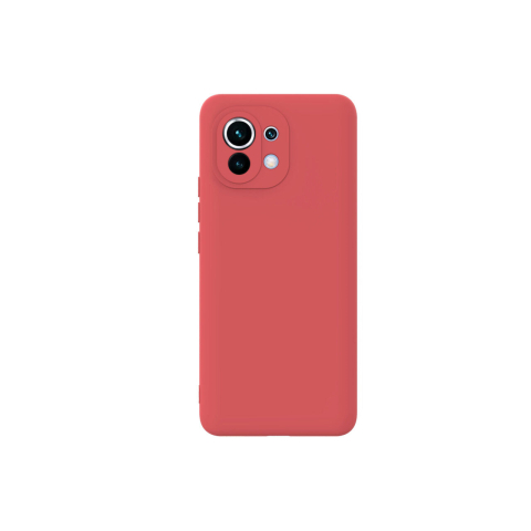 Laptop, Tablete & Telefoane - Husa Xiaomi Mi 11 Lemontti Silicon Soft Slim Santa Red