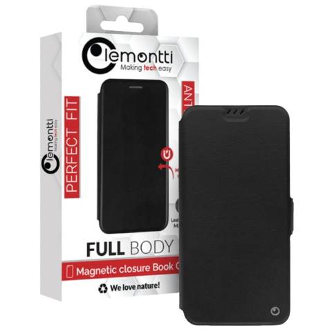 Husa Xiaomi Redmi 10 Lemontti Book Elegant Negru [4]