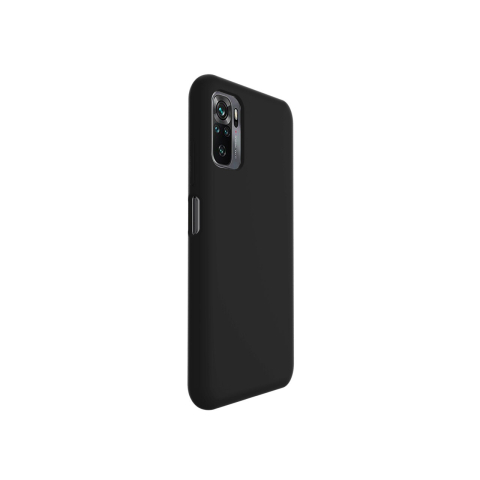 Husa Xiaomi Redmi Note 10 5G Lemontti Liquid Silicon Black [2]