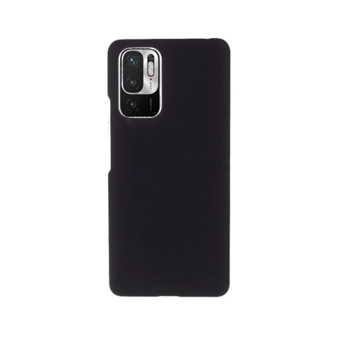 Husa Xiaomi Redmi Note 10 5G Lemontti Silicon Silky Negru [2]