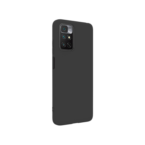 Husa Xiaomi Redmi Note 11 4G Lemontti Silicon Silky Negru [2]