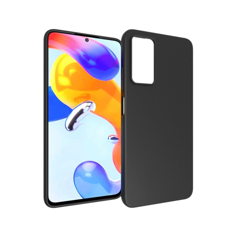 Laptop, Tablete & Telefoane - Husa Xiaomi Redmi Note 11 Lemontti Silicon Silky Negru