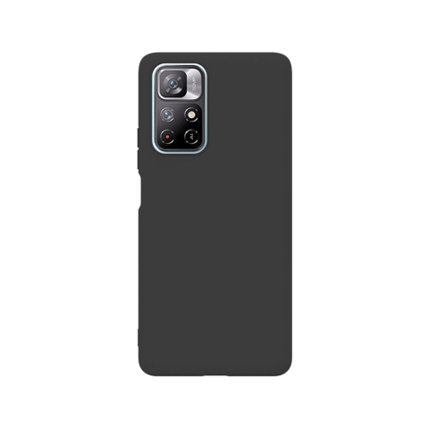Laptop, Tablete & Telefoane - Husa Xiaomi Redmi Note 11T 5G Lemontti Silicon Silky Negru
