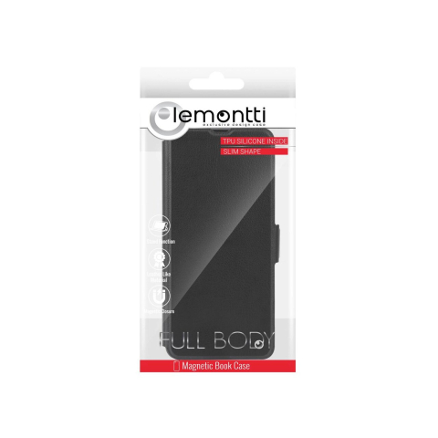 Husa Xiaomi Redmi Note 9 Lemontti Book Elegant Negru [3]