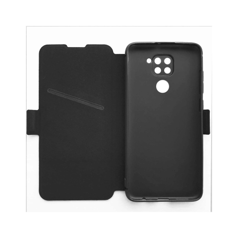 Husa Xiaomi Redmi Note 9 Lemontti Book Elegant Negru [2]