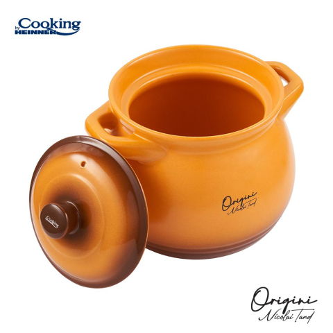 Ï»¿oala ceramica cu capac, 14.5x16 cm, 3 l, nicolai tand, origini, cooking by heinner [2]