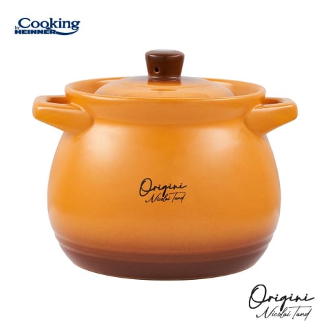 Bucătărie & Servire - Ï»¿oala ceramica cu capac, 14.5x16 cm, 3 l, nicolai tand, origini, cooking by heinner