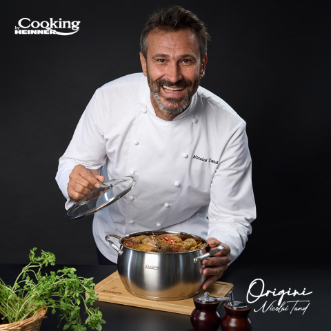 SEMIOALA INOX+CAPAC 22x11.5L, 4.3L, NICOLAI TAND, ORIGINI, COOKING BY HEINNER [3]