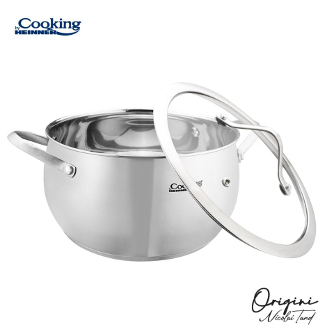 SEMIOALA INOX+CAPAC 22x11.5L, 4.3L, NICOLAI TAND, ORIGINI, COOKING BY HEINNER [1]
