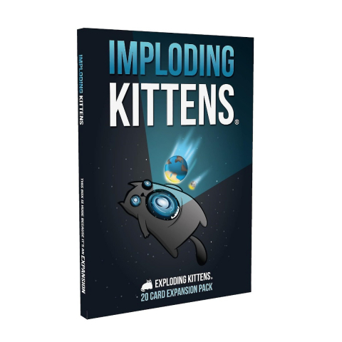 Jucării și Jocuri pentru copii - Imploding Kittens, extensie joc Exploding Kittens, limba romana varsta 7-9 ani ,9-12 ani ,12-14 ani ,14-18 ani ,18+, Unisex
