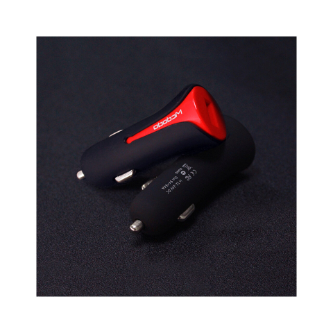Laptop, Tablete & Telefoane - Incarcator Auto 2.1A Mcdodo USB Black Mask Red