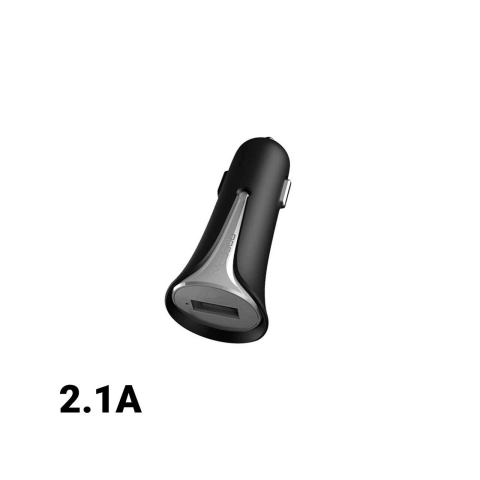 Incarcator Auto 2.1A Mcdodo USB Black Mask White [1]