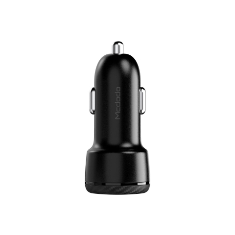 Incarcator Auto 2.4A USB si Type-C Mcdodo Dual Port 36W Black [4]