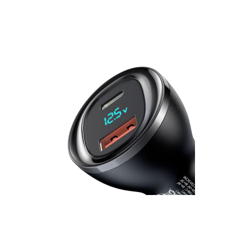 Laptop, Tablete & Telefoane - Incarcator Auto Mcdodo Aurora Series Digital Display PD Fast Charger USB-Type-C 95W Black