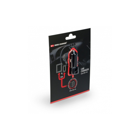 Incarcator auto Swiss Charger Dual USB 2.4A [5]