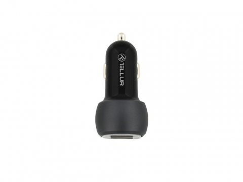 Încărcător auto Tellur FCC8 6A 36W (QC 3.0 + QC 3.0), negru [3]