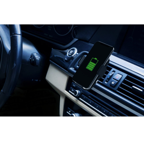 Incarcator auto wireless Platinet PUCHWI 44795, suport telefon, rotatie 360, incarcare rapida [3]