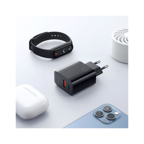 Incarcator Retea Mcdodo Dual USB PD+QC 33W Black [1]