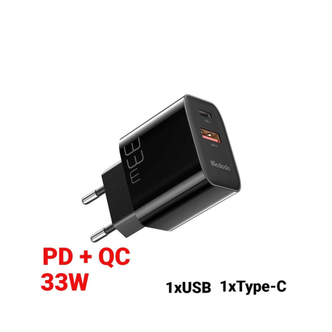 Incarcator Retea Mcdodo Dual USB PD+QC 33W Black [6]