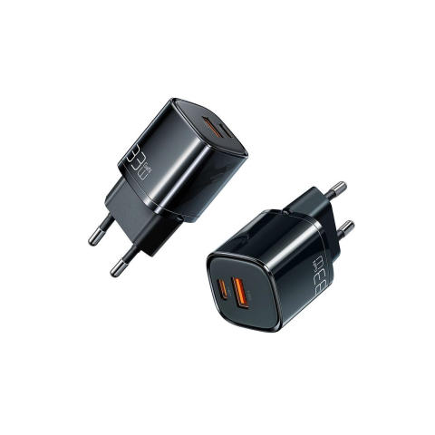 Laptop, Tablete & Telefoane - Incarcator Retea Mcdodo Nano Series Dual USB PD+QC 33W Black