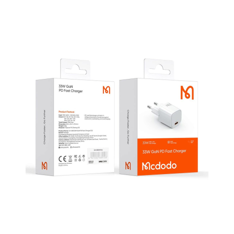 Incarcator Retea Mcdodo Nano Series PD 33W White [3]