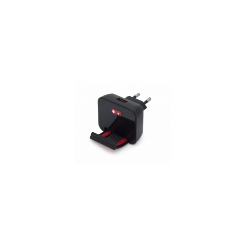 Incarcator Retea Swiss Charger USB Negru 1A [1]