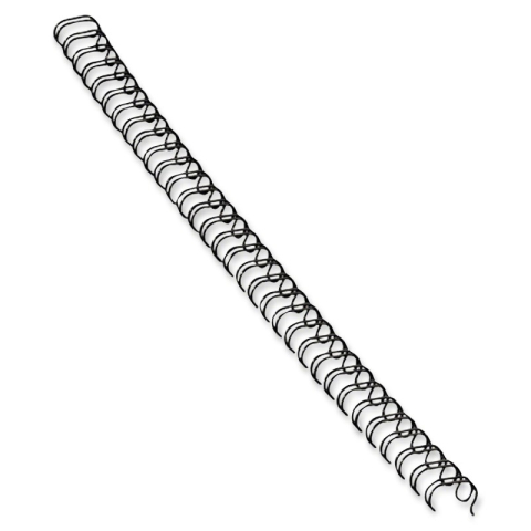 Birotică și Papetărie - Inel metal 8mm negru pt 36-60 coli pas 3:1 100/cut fellowes
