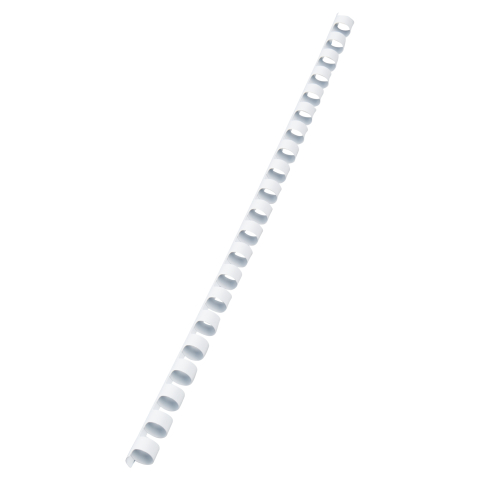 Birotică și Papetărie - Inel plastic 10mm alb pt 65 coli 100/cut gbc