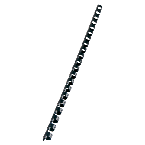 Birotică și Papetărie - Inel plastic 10mm negru pt 65 coli 100/cut gbc