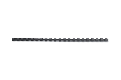 Inel plastic 12mm negru pt 95 coli 100/cut gbc [2]
