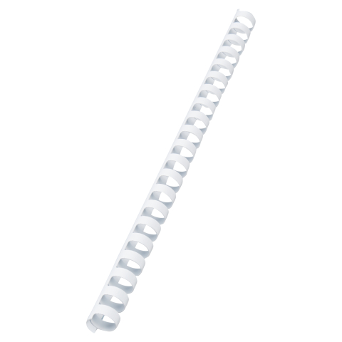 Birotică și Papetărie - Inel plastic 16mm alb pt 125 coli 100/cut gbc
