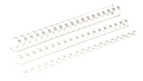 Inel plastic 6mm alb pt 2-20 coli 100/cutie fellowes [2]