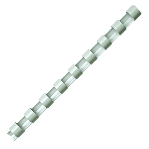 Birotică și Papetărie - Inel plastic 8mm alb pt 21-40 coli 100/cut fellowes