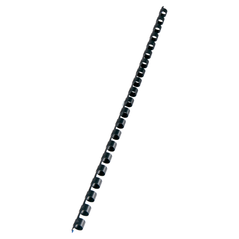Birotică și Papetărie - Inel plastic 8mm negru pt 45 coli 100/cut gbc