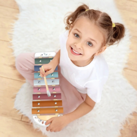 Instrument muzical Metalofon pentru copii, Speedy Monkey pentru Baiat, Fata varsta 1 - 3, 3 - 6 [2]