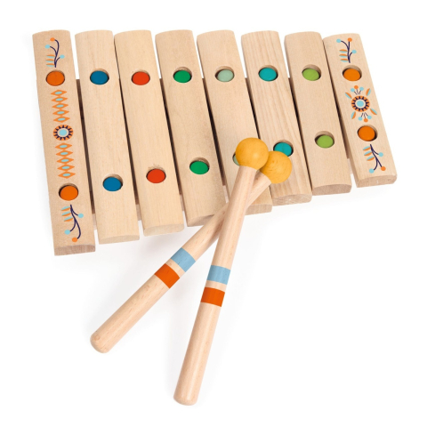 Instrument muzical Xilofon din lemn, Djeco Baiat, Fata, varsta 3 - 6 ani, 6 - 9 ani [1]