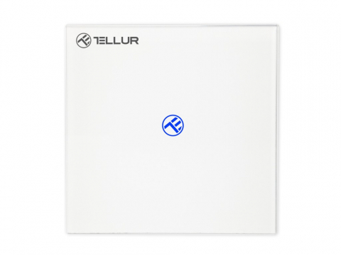 Accesorii IT - Întrerupător WiFi Tellur Smart, SS1N, 1 port, 1800W, 10A