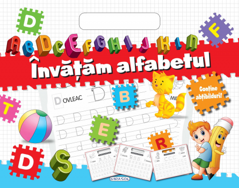 Cărți Educative, Activități - Invatam alfabetul