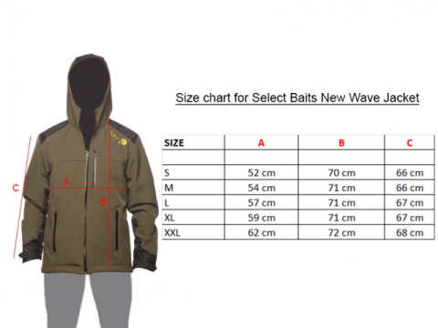 Jacheta Select Baits New Wave Softshell Fleece Insulated Green/Black Jacket L [1]