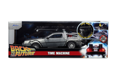 Jucării și Jocuri pentru copii - Jada back to the future masinuta metalica masina timpului scara 1 la 24 varsta 8 ani -+15 ani