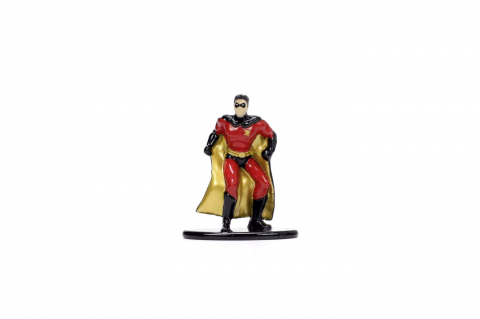 Jada batman set figurina robin si masinuta metalica chevrolet camaro 1967 scara 1:32 [4]